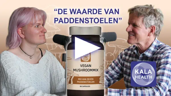 De therapeuten van kala Health over onze Vegan Mushroom Mix Bio, en over de waarde van het suppleren met paddestoelen.