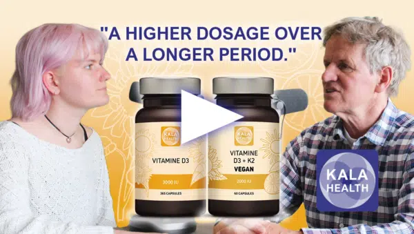 The therapists at Kala Health discuss the benefits of taking a higher dose of Vitamin D for an extended period.