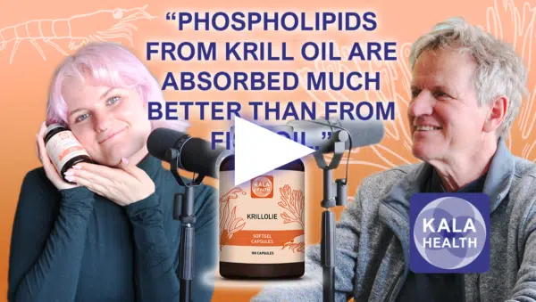 The therapists of Kala Health on the superior efficacy of krill oil compared to fish or algae oil.